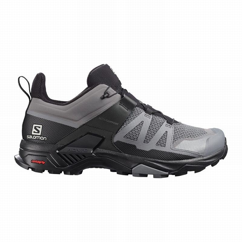 SALOMON X ULTRA 4 Philippines - Men's Hiking Shoes - Black | 692574-RDC